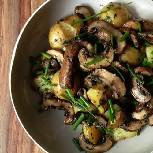 Potato With Mushrooms Recipe 500x500 