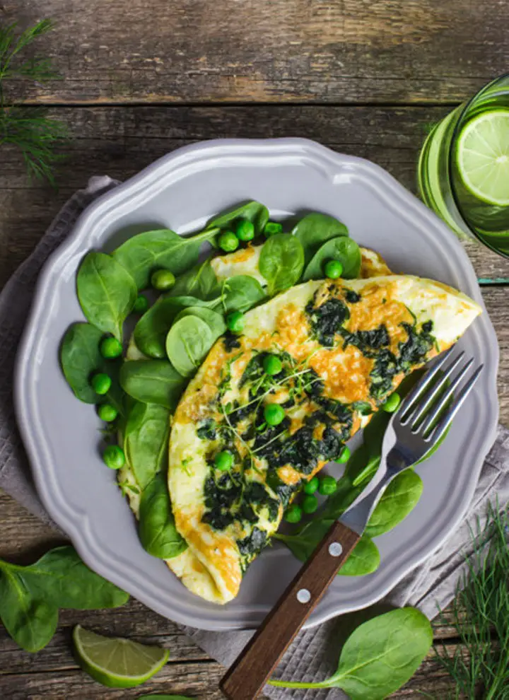 spinach-chesse-omelette-recipe