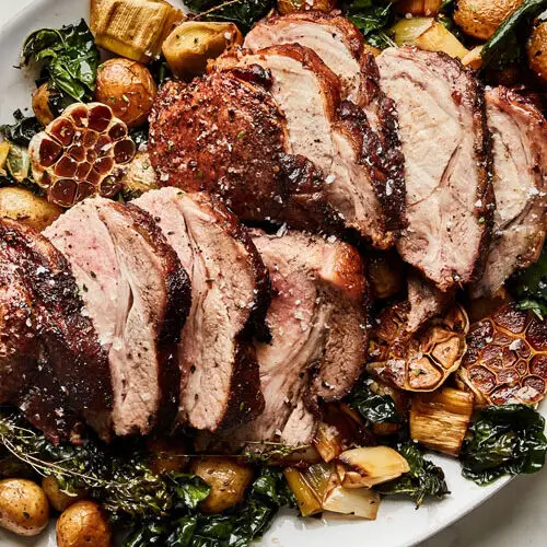 Pork-Roast-With Garlic-And-Fennel-recipe