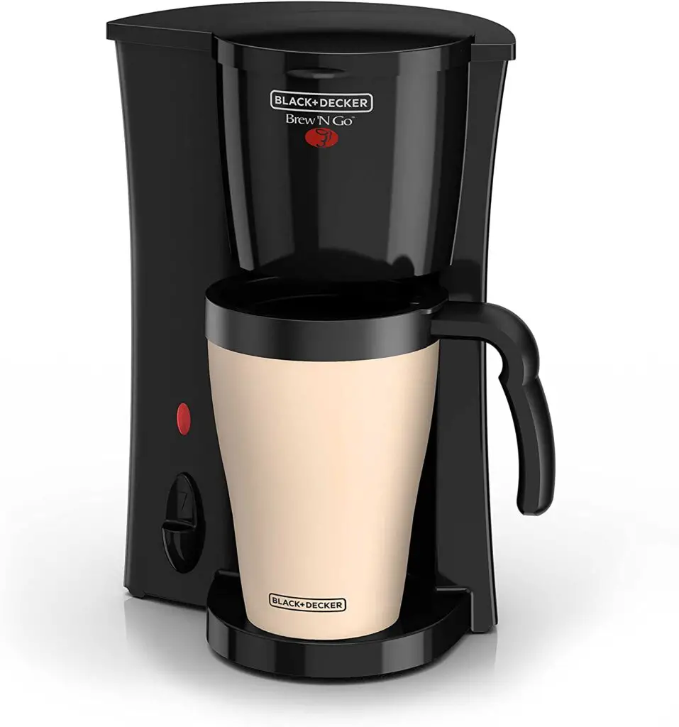 Black-Decker-Personal-Coffee-Maker-With-Travel-Mug