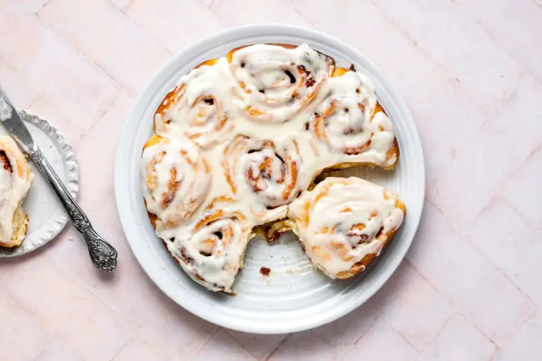 cinnamon-roll-icing-without-powdered-sugar